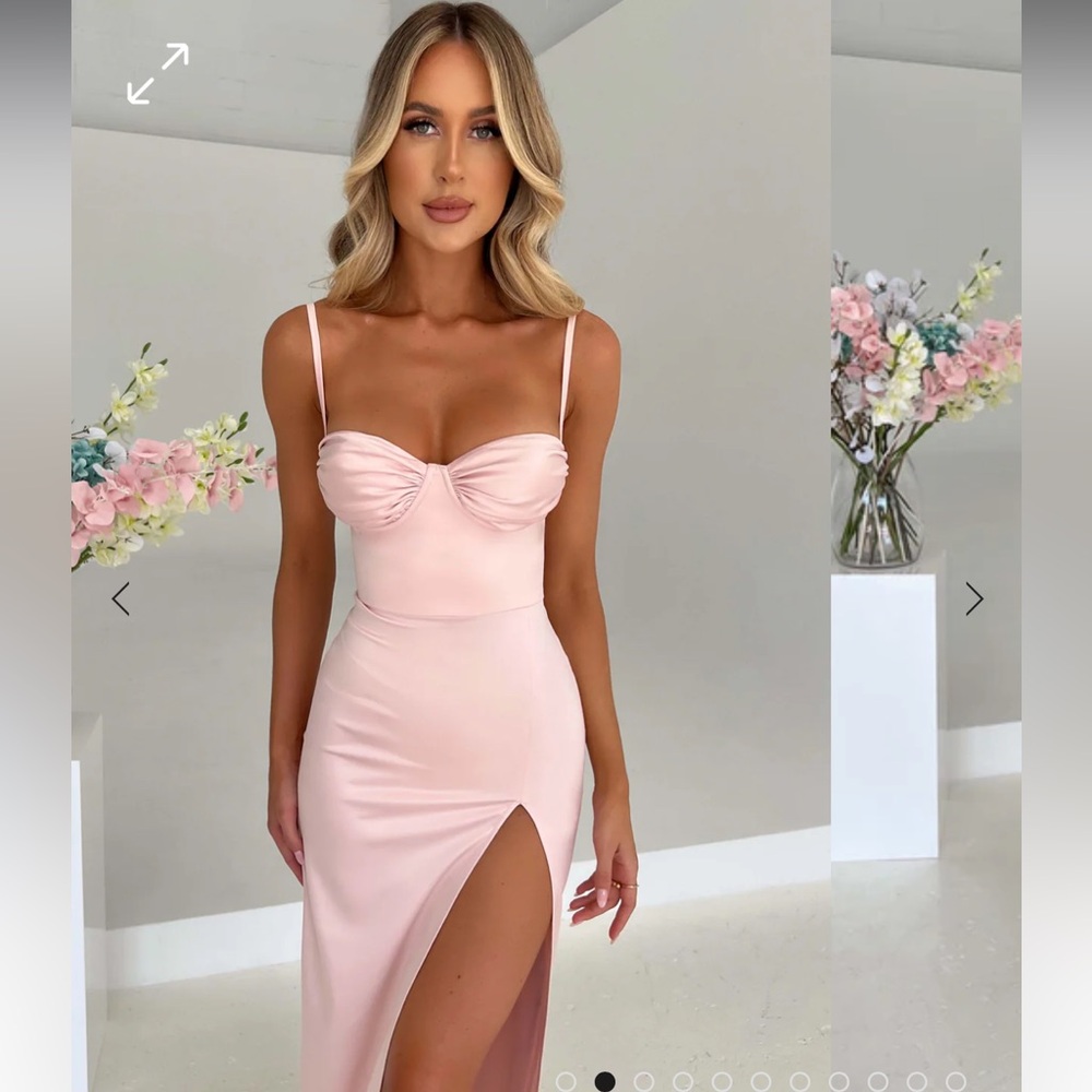 BABYBOO pink maxi dress